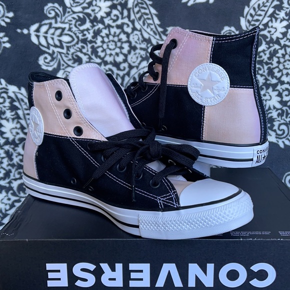 Converse Chuck Taylor All Star Hi Black/Magenta/White MEN`S - Picture 9 of 16